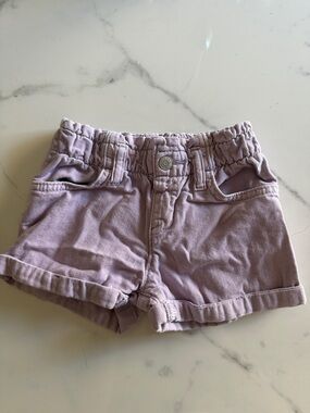 NWOT Cat & Jack Lilac Elastic-Waist Girls Shorts 4T
